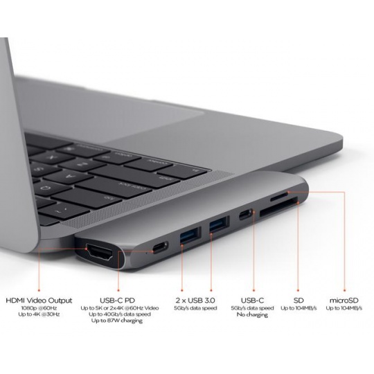 pro hub usb-c pd space gray 660x