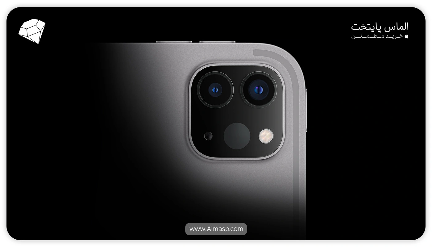 دوربین آیپد پرو ۲۵۶ گیگابایتی 12.9 اینچ 2022 وای فای.webp