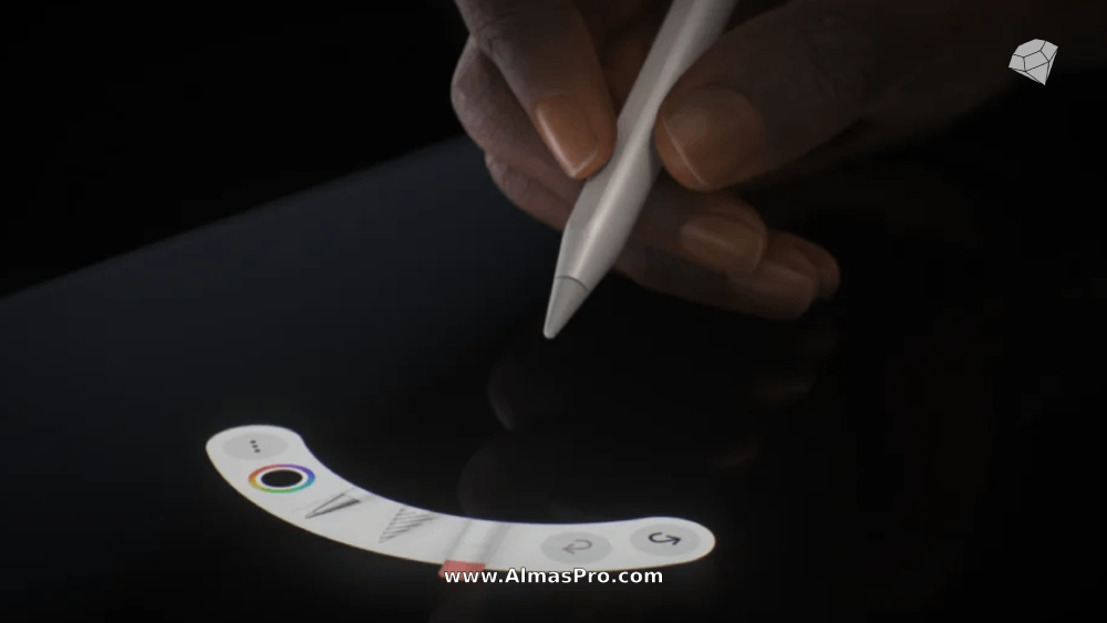 Apple Pencil and Magic Keyboard