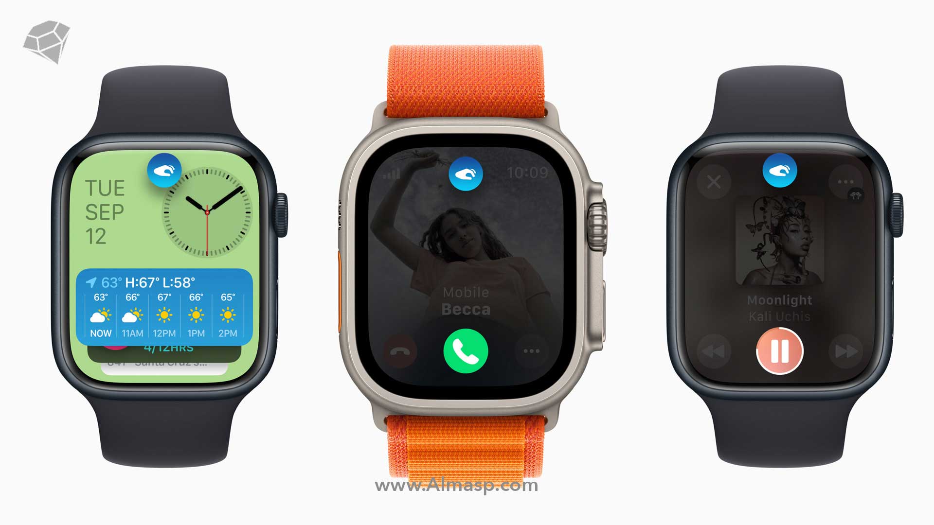apple watch double tap اپل واچ سری 9 یا اپل واچ اولترا 2