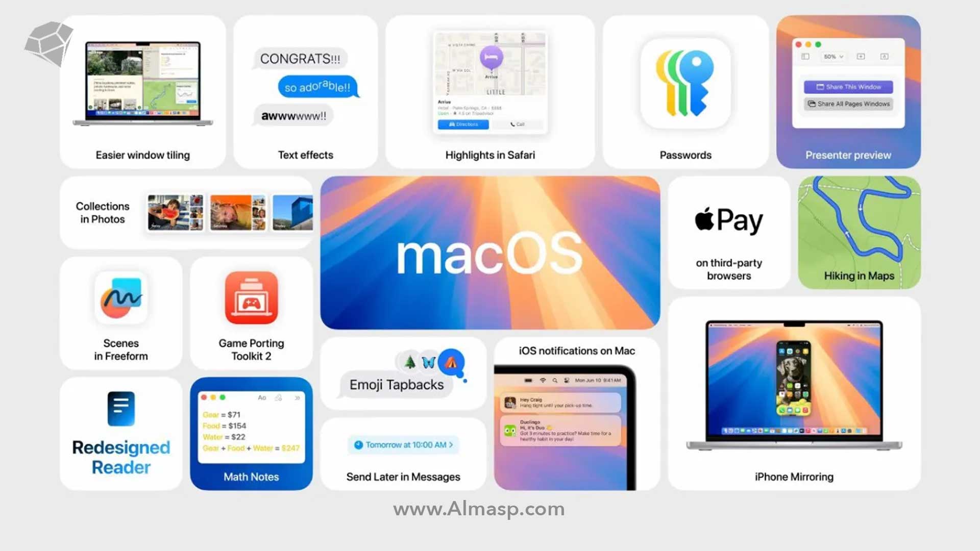 رویداد WWDC 2024 اپل؛ معرفی macOS Sequoia
