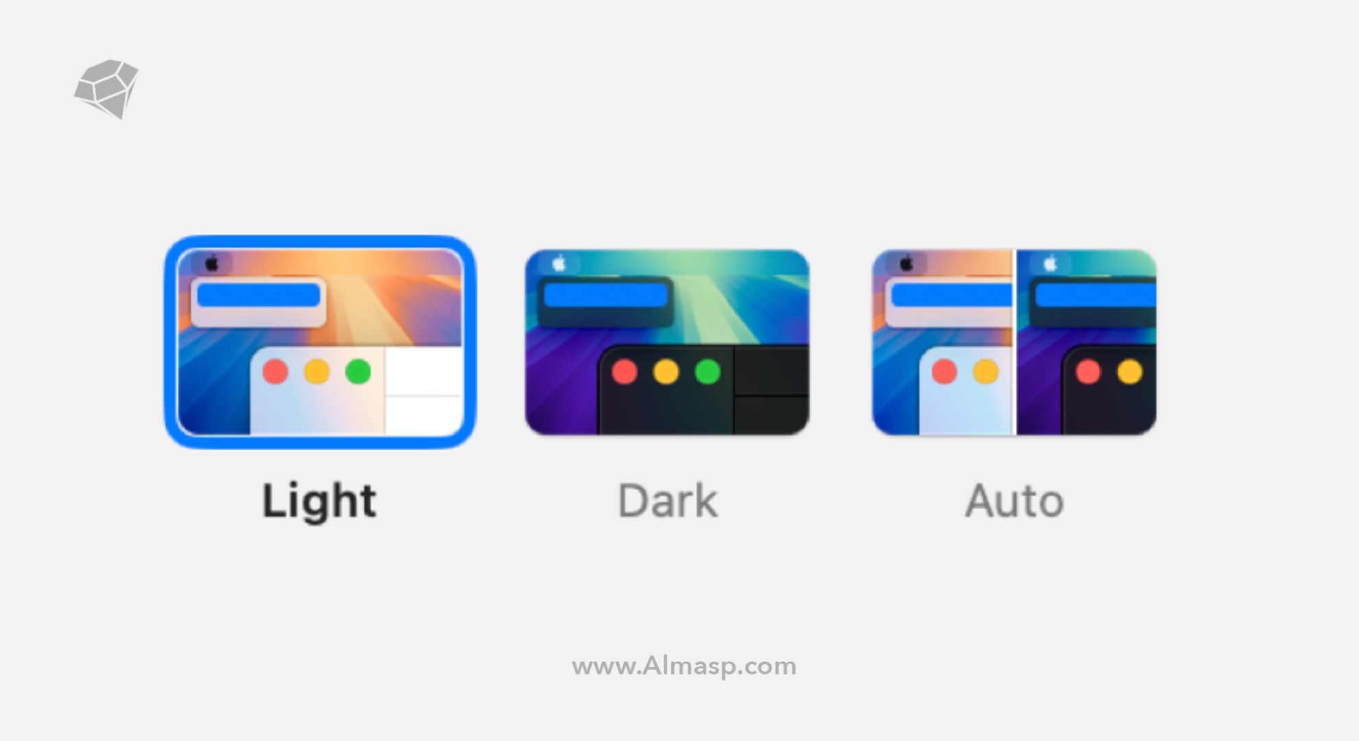 Auto Mode تنظیم حالت روشن و حالت تاریک در مک بصورت خودکار