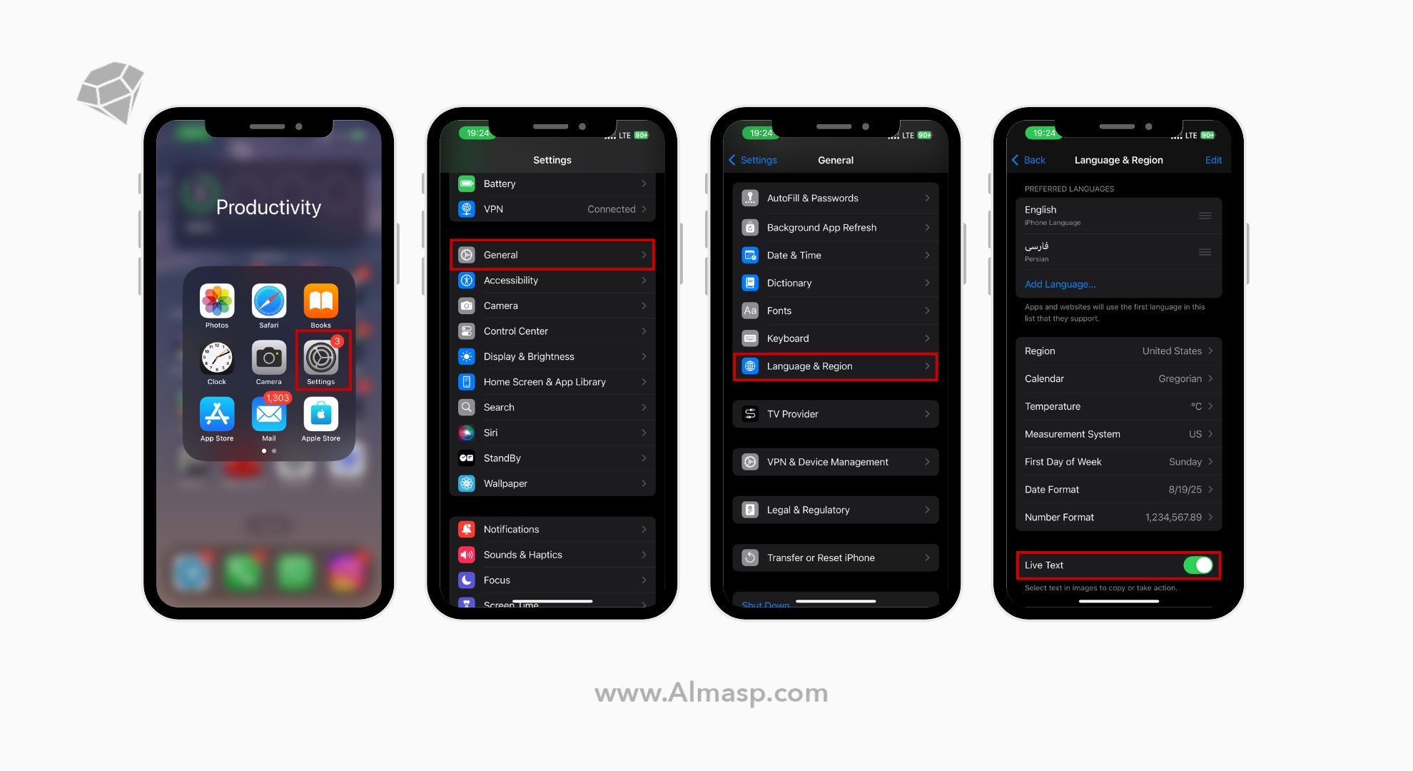 استفاده از قابلیت Live Text برای حل معادلات ریاضی در نوت آیفون